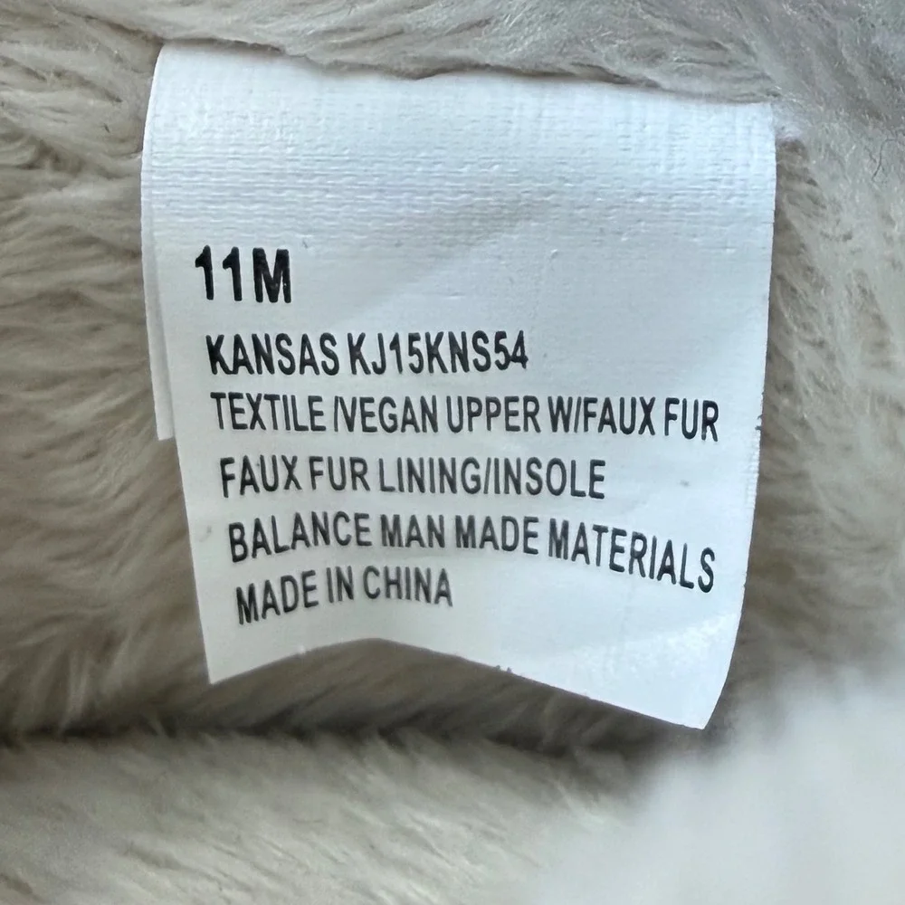 J-41 Kansas Weather-Ready Faux Fur Winter‎ Boots Brown Women's 11 / Men's 9.5